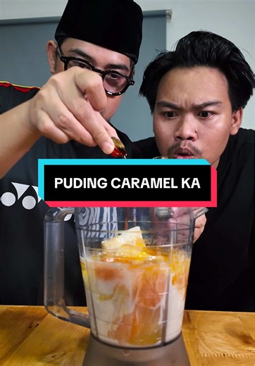 Kepada @Khairulaming kami student pertukaran berhasil buat Caramel Puding walaupun caramel tu nampak sambal nasi lemak pecah minyak, but in the end , it doesn’t even matter I had to fall to lose it all But in the end, it doesn’t even matter. Team up with @Anep