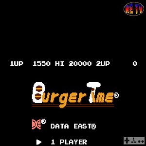 Burger Time an action game released by Data East in 1982. The goal is to make burgers by stepping on the giant ingredients to drop them onto the plates below. Defeat the enemy pickles and wieners by trapping them between the burger ingredients! #videogames #retrogaming #nintendo #arcade #classic #nostalgia #gameplay #famicom | Retro-Entertainment TV