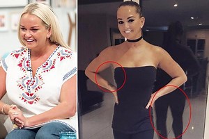 Jennifer Ellison accused of Photoshopping weightloss picture after dropping an impressive three stone