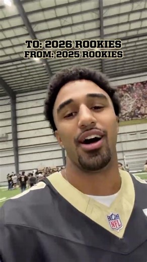 ⚜️ 2025 Saints draft class gives 2026 class advice | Rookie Minicamp #saints #nfl