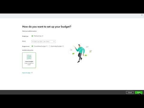 How to create budgets in QuickBooks Online