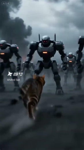 Prompt sama hasil beda di #jimeng #cat #cathui #funnycats