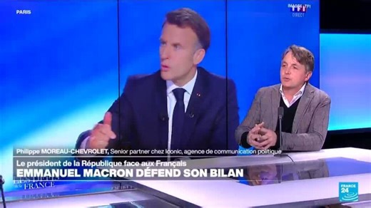 Emmanuel Macron sur TF1 : le président face aux Français