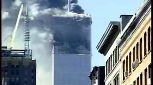 911事件大楼坍塌瞬间