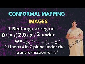 To find the images of Z plane in w plane - Conformal Mapping - Complex Analysis.