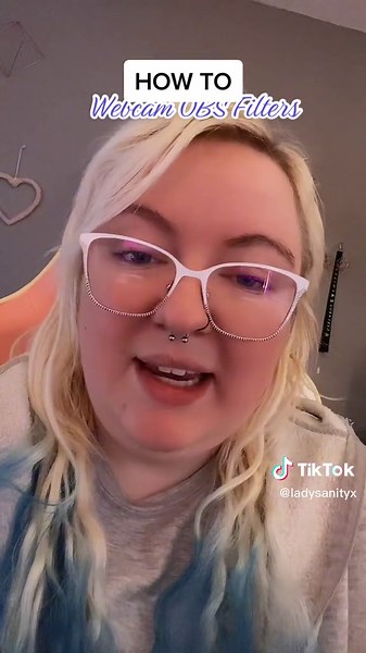 Aprende a usar filtros de webcam en OBS