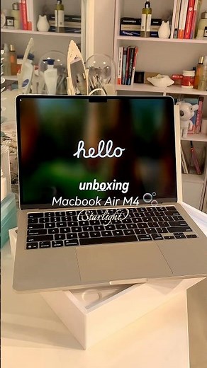 MacBook Air M4 13” Unbox & Setup | Best Student Laptop? 🎓