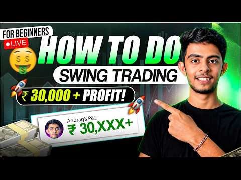 Swing Trading for Beginners: My ₹30,000 Profit Strategy (Step-by-Step)