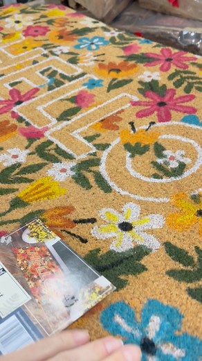 7.9K views · 68 reactions | Spring Welcome Mats ~ ONLY $9.98 at Sam's Club    - > https://hip2save.com/deals/sams-club-doormats/ #Hip2Save #samsclub #springiscoming | Hip2Save | Facebook