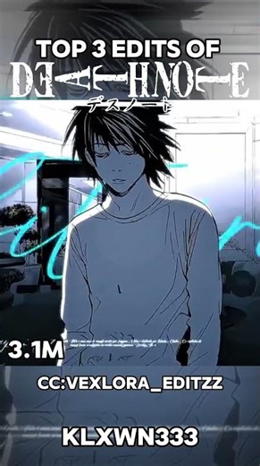 Best Death Note edits#anime #deathnote #edit