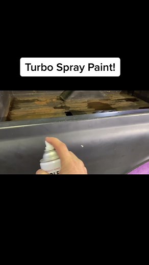 Turbo Spray Paint for Model Cars