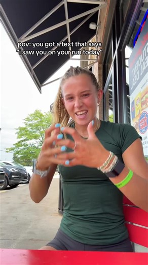27K views · 89 reactions | “i got a textttt” #workout #track #runner #track and field #run #runner #running #fitness #athlete #sports #sparty #msu #spartans #trackgirl #trackstar #trend #trending #viral #outfits #xc #relatable #crosscountry #summer #mood | Mia Rogan | Facebook