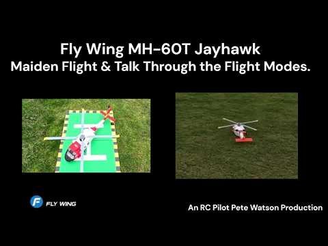 Fly Wing MH 60T Jayhawk Maiden Flight