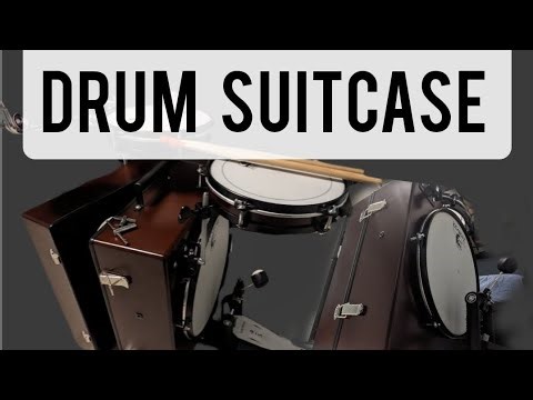A portable drum set!? Testing out the Kickbox drum kit.