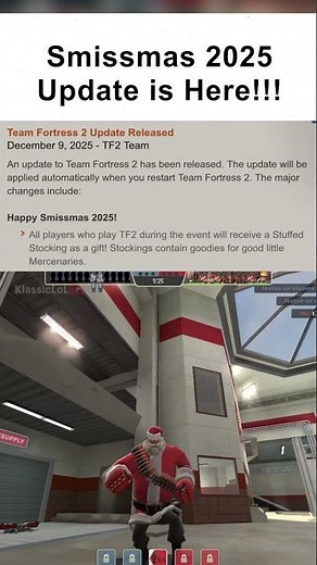 TF2's Annual Christmas Update is HERE 🎄 (TF2 News)