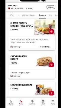 KFC prices in 2026 - Burgers and Buckets