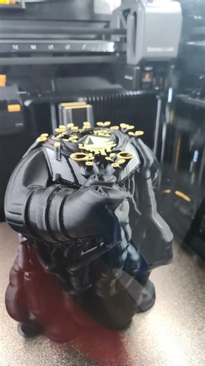 ⭕ Star wars and Simpsons mashup Darth Vader and Homer 3D prints bambu Lab H2C maximum size 30 hours