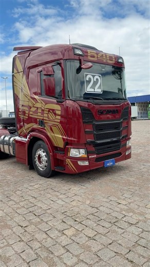 Scania R 540 6x4 2022 com pacote completo
