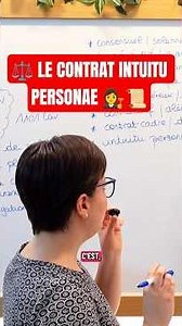 What is an INTUITU PERSONAE contract? ⚖️📝 #law #contract #civillaw #legal #dcgue1 #ue1