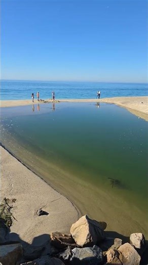 12/11/25 10:20am - board rider digging creek, public works pulled up and watched them left