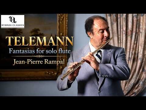TELEMANN, Georg Philipp: 12 Fantasias for solo flute - Jean-Pierre Rampal