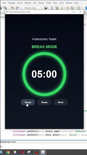 Can Java Look This Beautiful? | JavaFX Pomodoro Timer