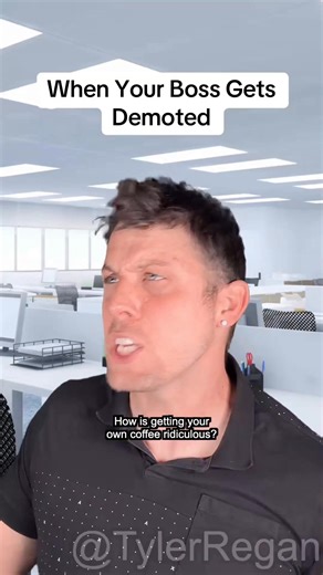 Honestly… firing him would’ve been easier 😂🤷‍♂️ #boss #office #work #employee | Tyler Regan