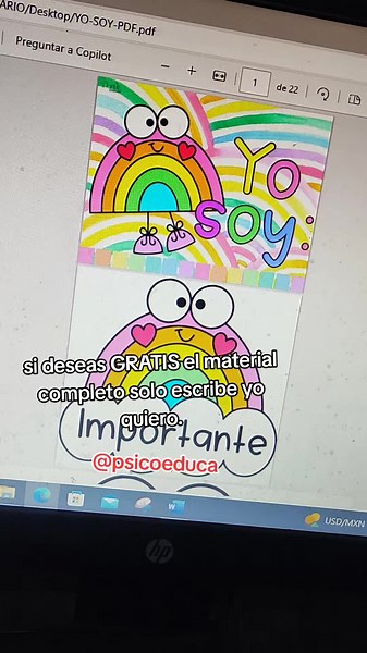Mejor Plantilla para Trabajar la Autoestima Didácticamente