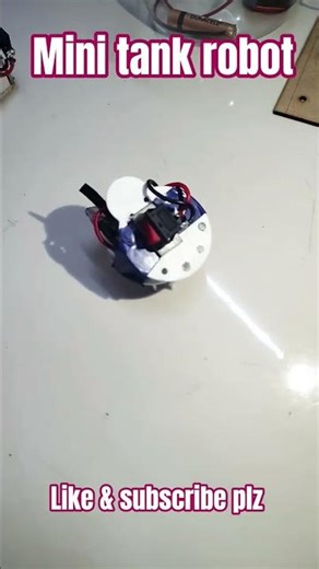 best ever mini tank robot 🤖 | DIY Arduino Tracked Robot Build 🔥 #DIYRobot #ArduinoProjects #RCRobot