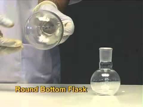 5. Round bottom flask - Chemical lab apparatus