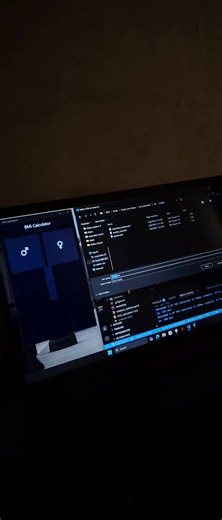 Bmi Calculator App Using flutter #programming #egypt #marwanpablo #flutter #dart