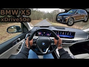 2024 BMW X5 xDrive50e | plug-in hybrid | POV test drive