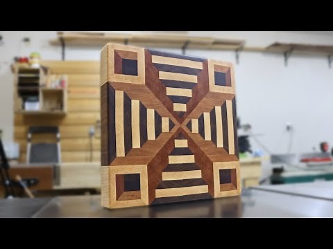 Four Towers 3D End Grain Cutting Board Tutorial
