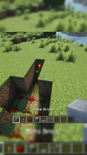 ⚒️Automatic Door #minecraft #minecraftbuilding #minecrafttutorial #asmr #fyp #minecraftrealistic