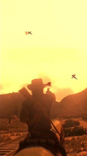 RED DEAD REDEMPTION BIRDS HUNTING #rdr #rdr2 #shorts #trendingshorts #gaming #netflixgames