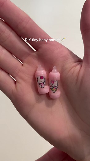 DIY Miniature Baby Bottle Tutorial for Craft Lovers