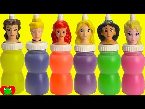 Princess Slime Surprises Belle, Ariel, Cinderella, Jasmine