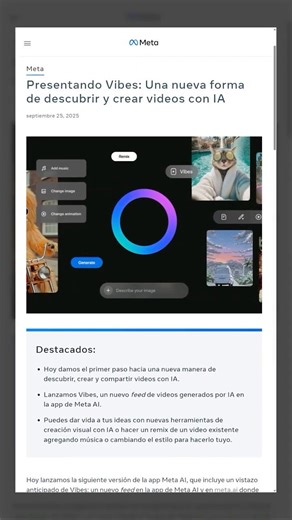 Meta AI and Vibes: More Meta crap