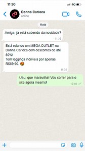 Espalha para as amigas que o outlet da Donna está no ar com até 50% OFF! Essa é a hora perfeita pra você garantir aquele ânimo extra para os treinos. Corre lá no site e aproveite porque os estoques estão voando! #DonnaCarioca #Balance #Fitness #RoupaFitness #ModaFitnessFeminina | Donna Carioca