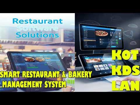 Smart Restaurant POS Software Demo | KOT, KDS, Kitchen Printer, Pizza Modifiers & Bakery Management