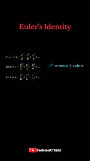 The Most Beautiful Equation in Math: Euler's Identity Explained
