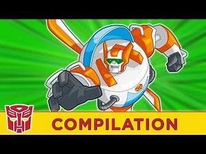 Transformers en français | Compilation 17 | 1 HEUR | Rescue Bots S2 | Épisodes Complets