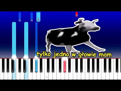 tylko jedno w glowie mam (Piano Tutorial)