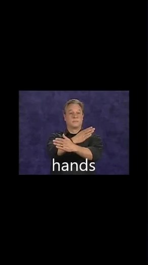 How to sign hands #shorts #learnASL #AmericanSignLanguage #signlanguage Learn & retain #ASL