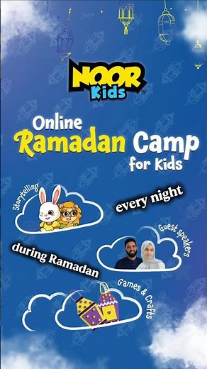 🚀 The Ultimate Ramadan Experience for Kids - Enroll now #noorkids #ramadan #camp #muslimkids