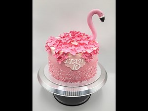 How to make a Flamingo Cake
