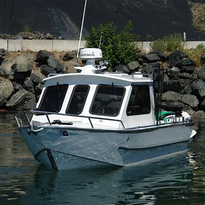 [Hot Item] Kinocean New Design Welding Aluminun Fishing Cabin Boat 22FT