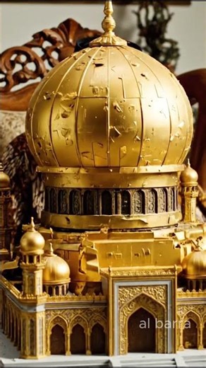 From Scrap to Mini Mosque | Satisfying Craft #miniaturecraft #shorts #masjid #robot