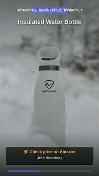 Insulated Water Bottle: The Secret to Staying Hydrated!