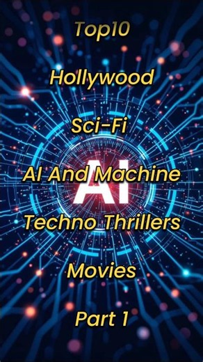 Top 10 Hollywood Sci-Fi AI Movies You Must Watch 🤖🔥 | Part 1 #shorts #youtubeshorts